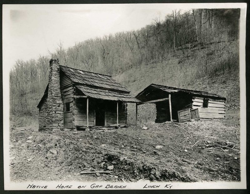 Native Home on Gap Branch, Lynch, Ky Walther Collection