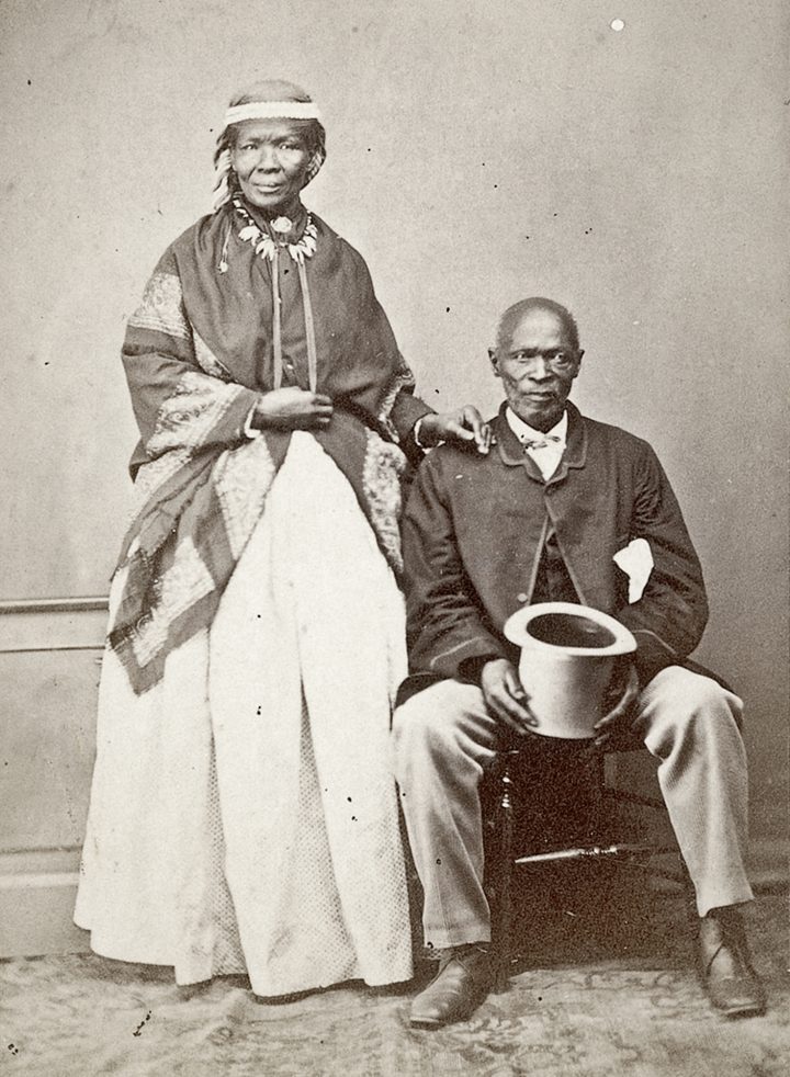 19 C 1748 Moore Macomo and his chief wife cropped