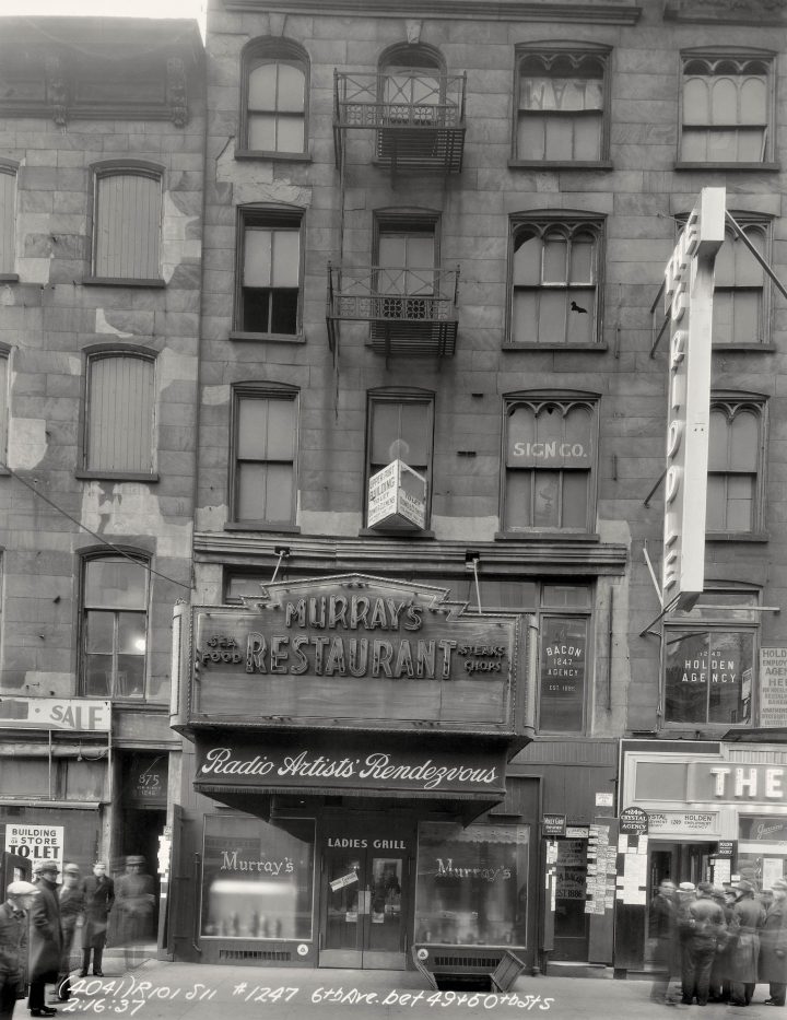 Vp 2383 Walthercollection Unidentifiedphotographer Storefrontsalong6Thavenue 1936 37 W20