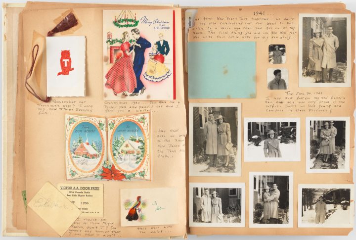 VP 2716.04 WaltherCollection BeckerVirginia ScrapbookLoveStory 1941-43