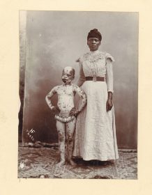 19 C 1496 Woman and child