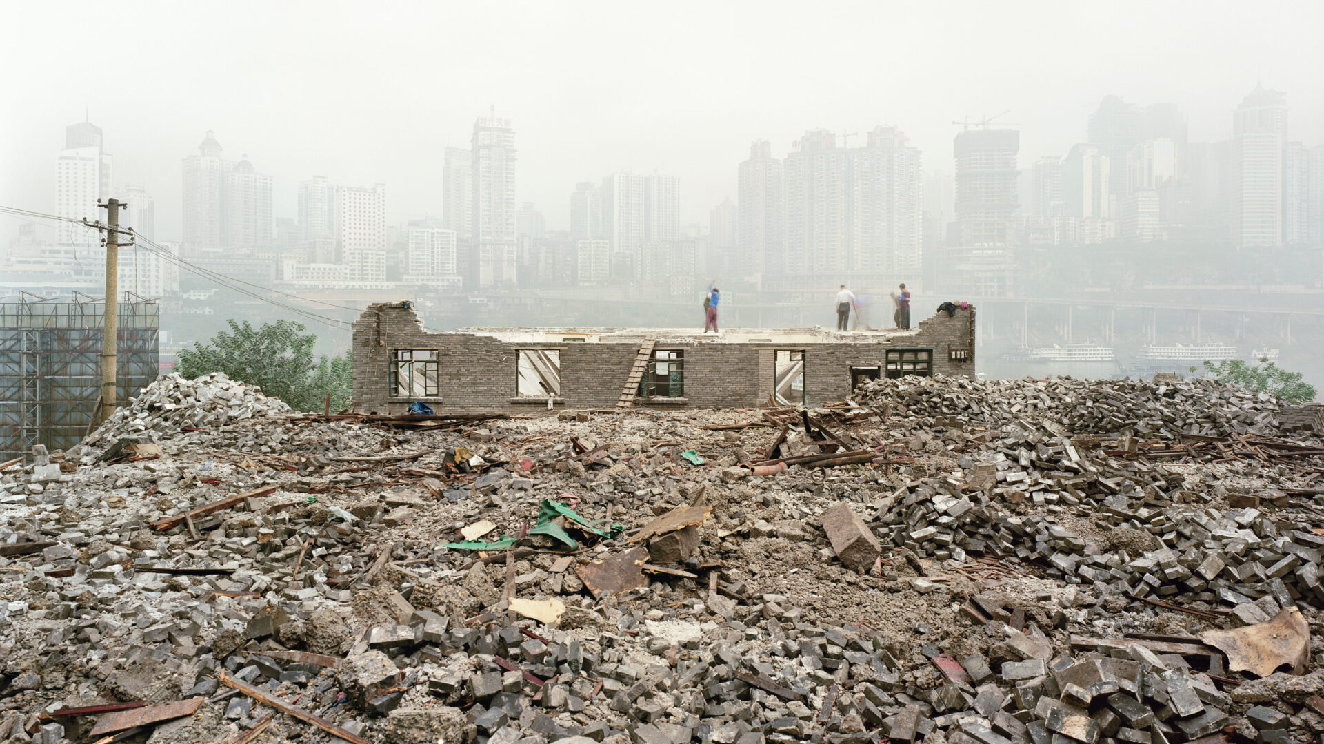 STL 348 Sze Tsung Nicolas Leong History Images Jiangbeicheng Looking Towards Chongqing 2003
